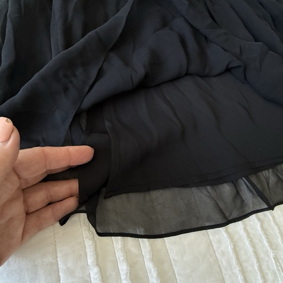 Silk whimsigoth fairy Skirt Women 12 MeshTiered Event Festival Witchy - Picture 4 of 7